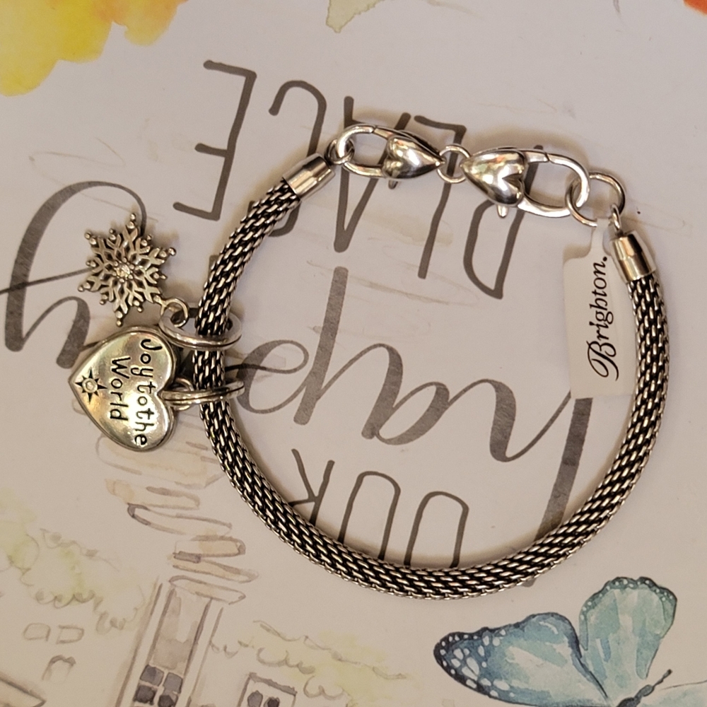 Joy to the world Brighton bracelet with charms - Picture 3 of 7